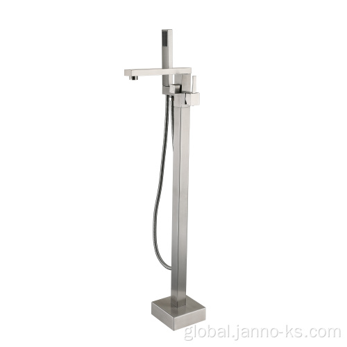 Stainless Steel Bathtub Faucet Freestanding Bathtub Faucet Bathtub Brushed Nickel Factory